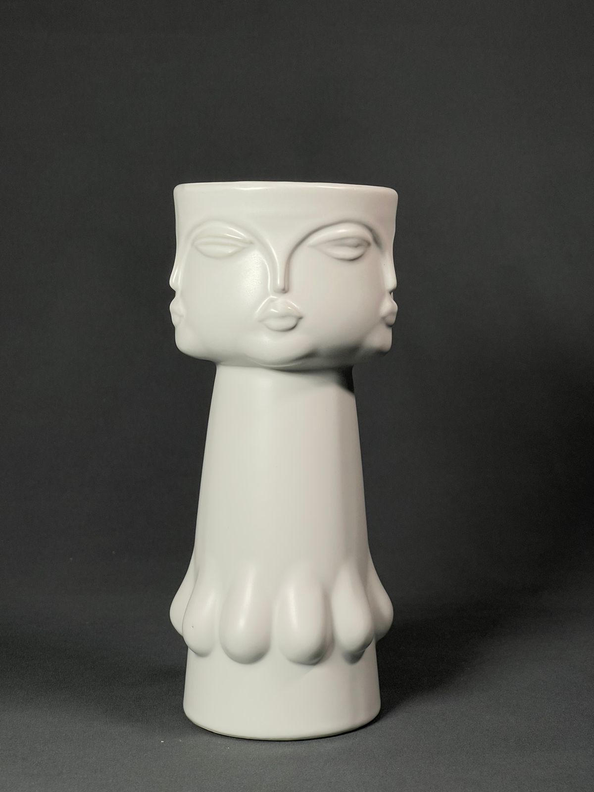 Ваза 10х10х21.5 *Лицо*