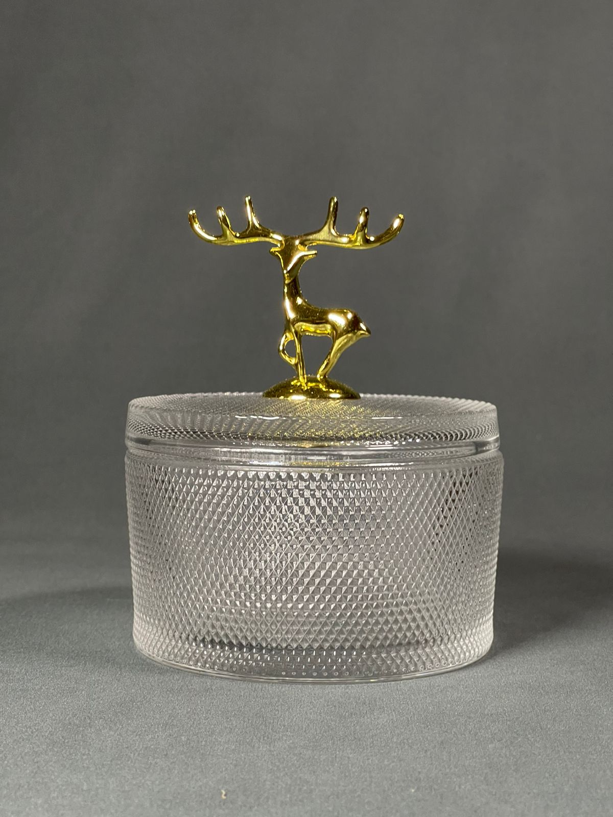 Ваза с крышкой *Олень* G49-L