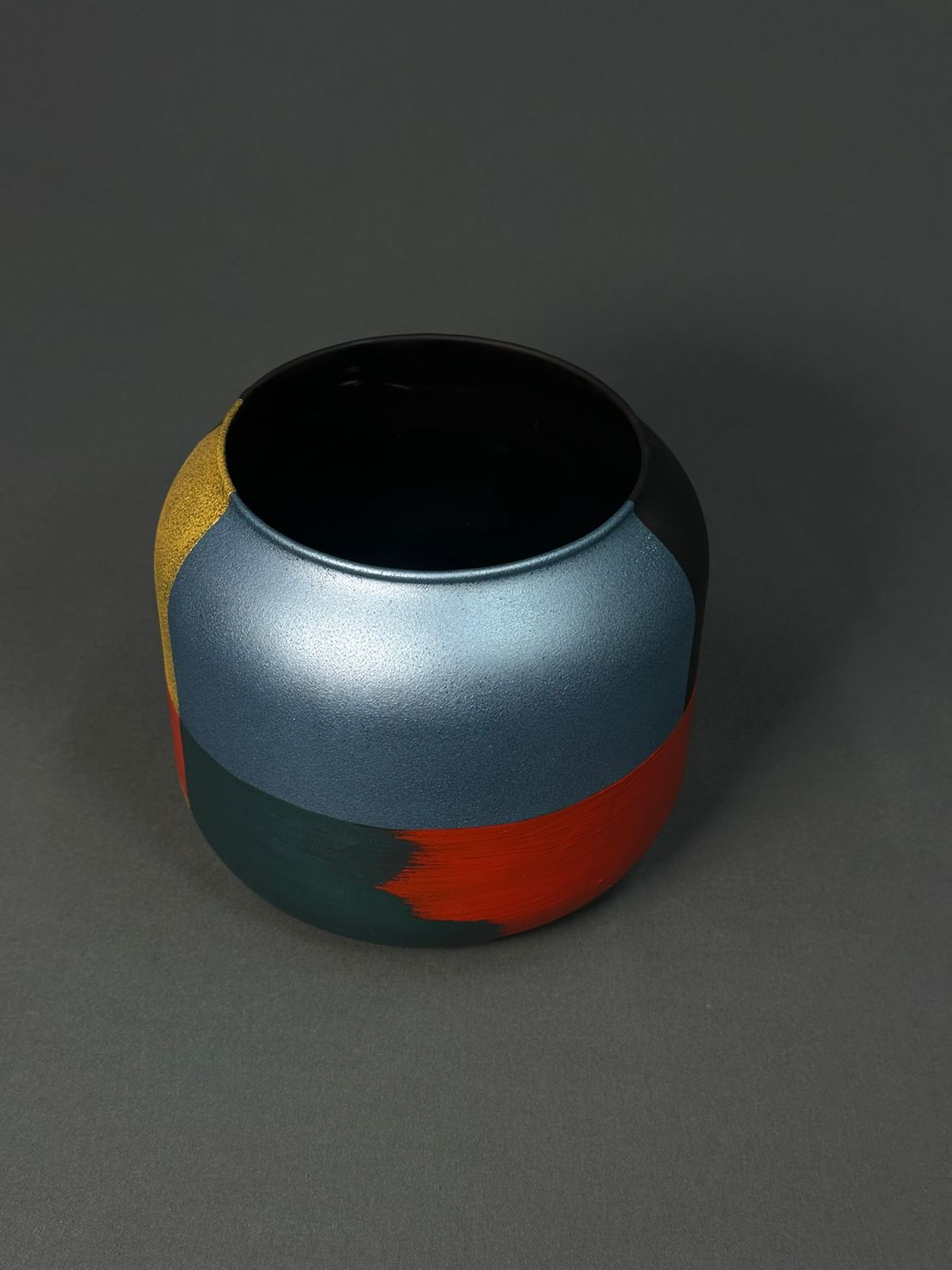 Ваза декоративная Тронто-бирюза Артуа 3 (средняя)