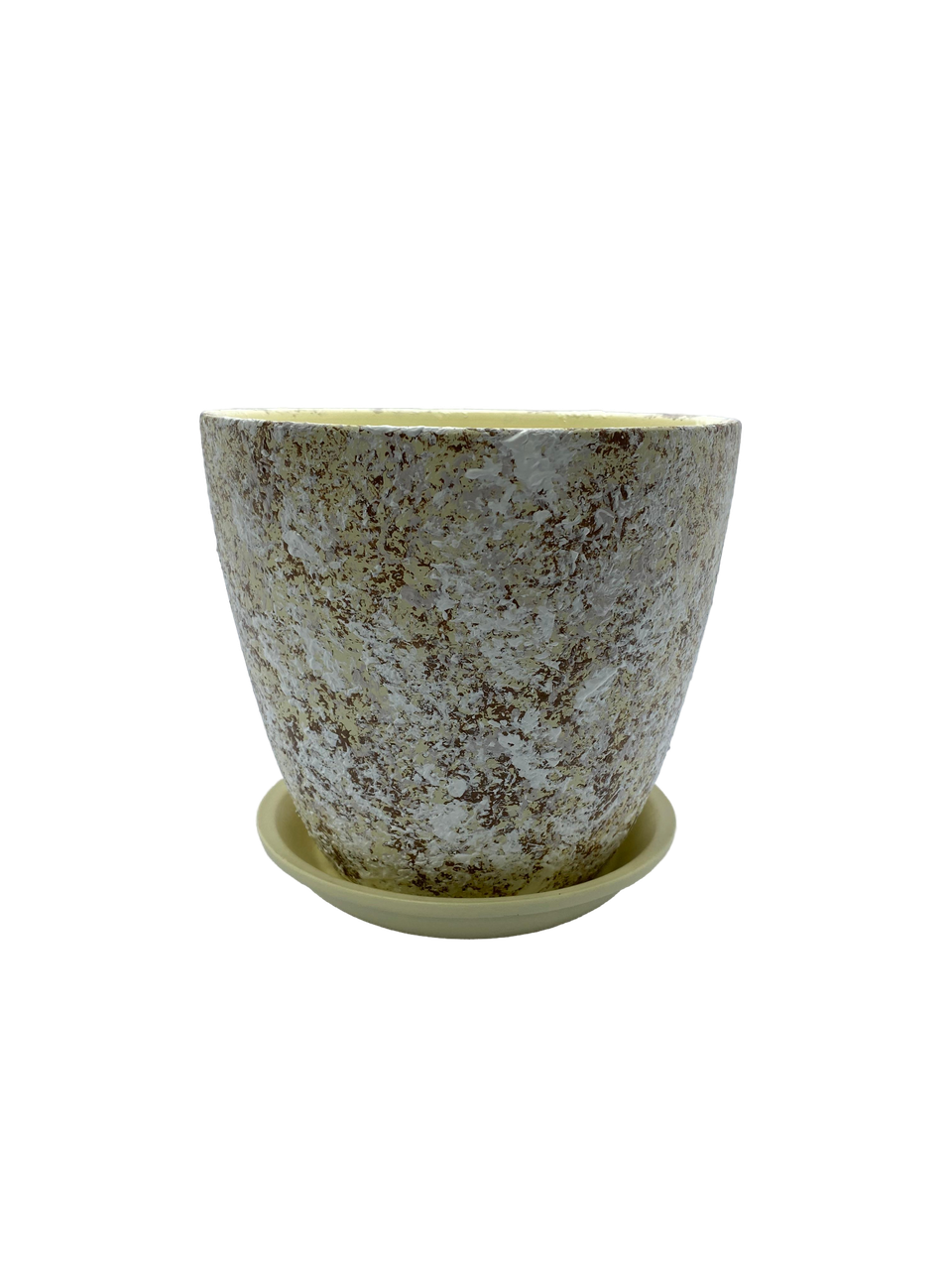 Горшок бутон  яшма бебелый 15см