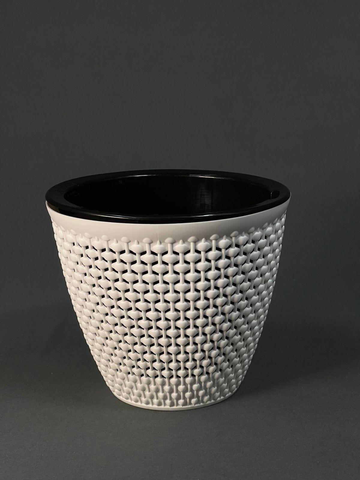 Кашпо для цветов Ротанг (1.6) Белый