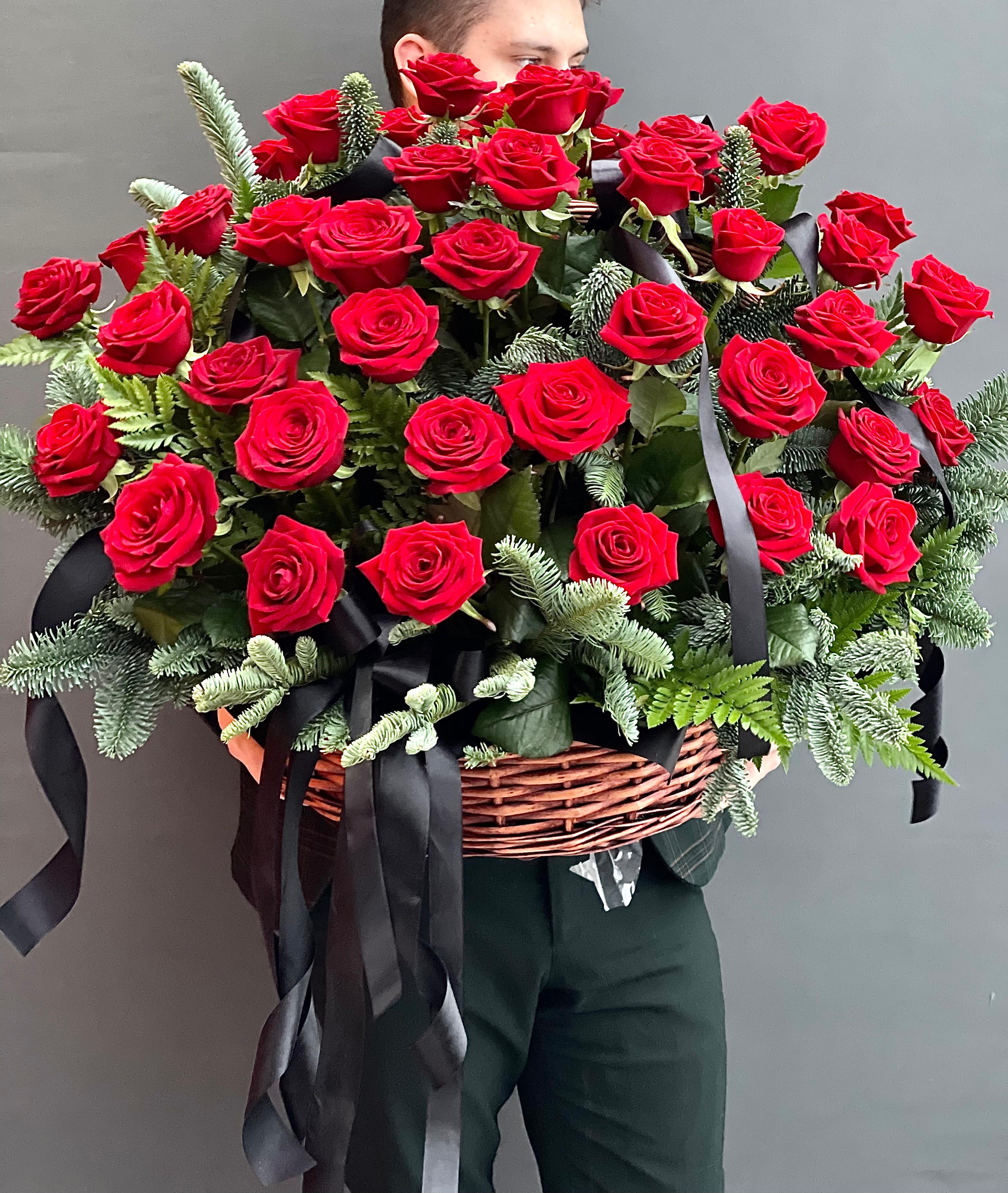 Композиция №1 корзина 