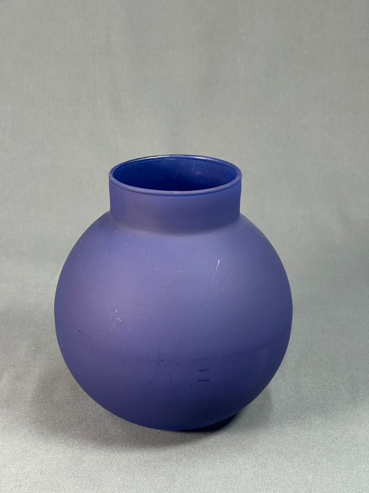 Ваза ЛАура темно синий матовый Токио-2