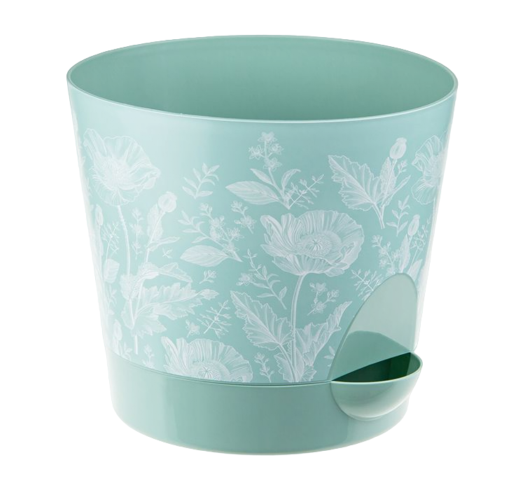 Кашпо для цветов Ника Деко (1.6) Маки с прикорневым поддоном