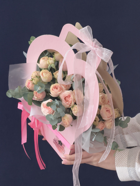 Сумочка с кустовой розой №9